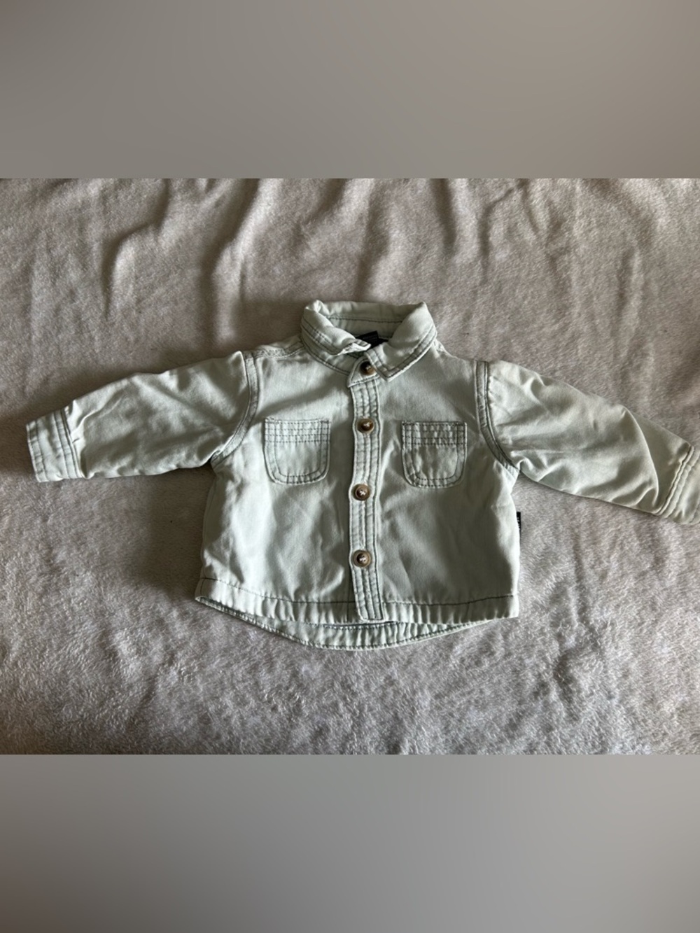 Little Bipsy Denim Button-Front Jean Jacket